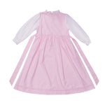 Color-Blocked Uniform Dress for Girls Image