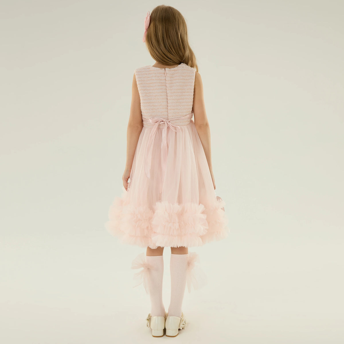 Solid Casual Dress for Girls