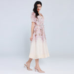 فستان بنمط الزهور للنساء
