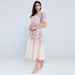 فستان بنمط الزهور للنساء