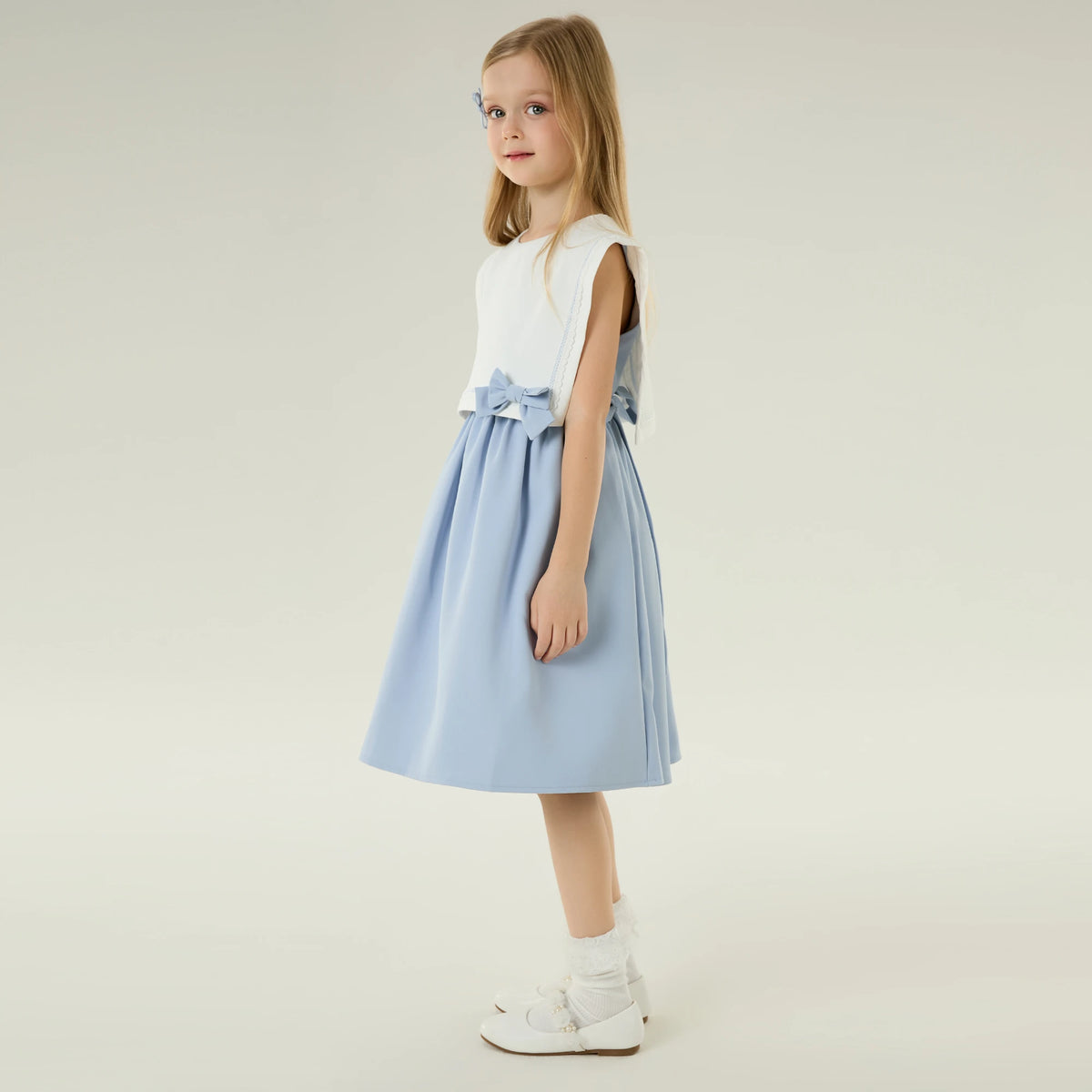 Embroidery Elegant Dress for Girls