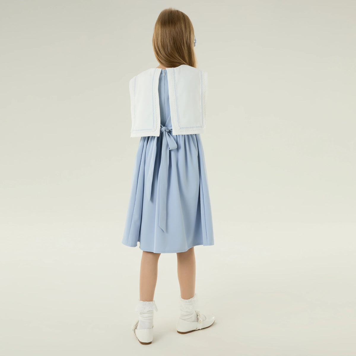 Embroidery Elegant Dress for Girls