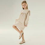 Embroidery Elegant Dress for Girls