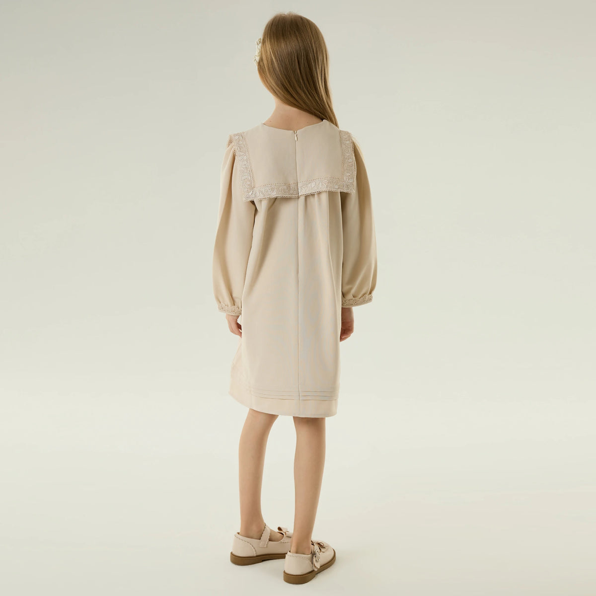 Embroidery Elegant Dress for Girls