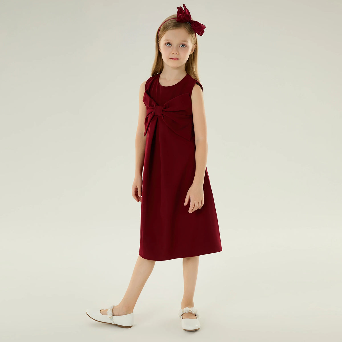 فستان ساده عصري للبنات