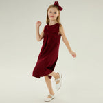 فستان ساده عصري للبنات