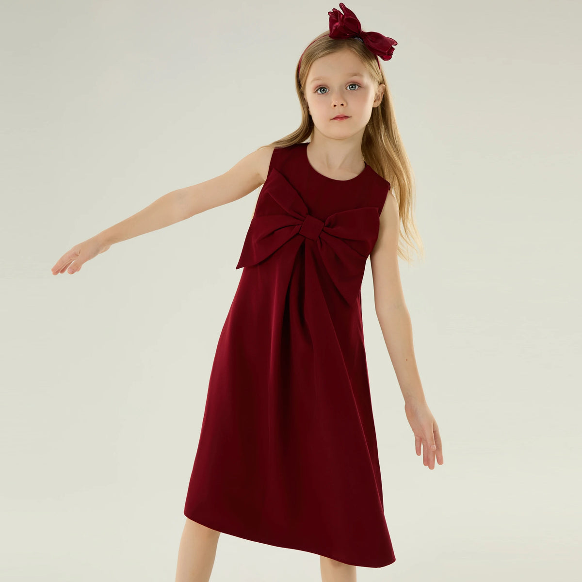 فستان ساده عصري للبنات