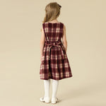 Checked Dress For Girls