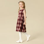 Checked Dress For Girls
