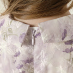 فستان مزين بنمط الزهور للبنات