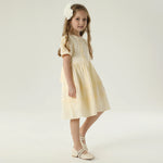 فستان سادة للبنات