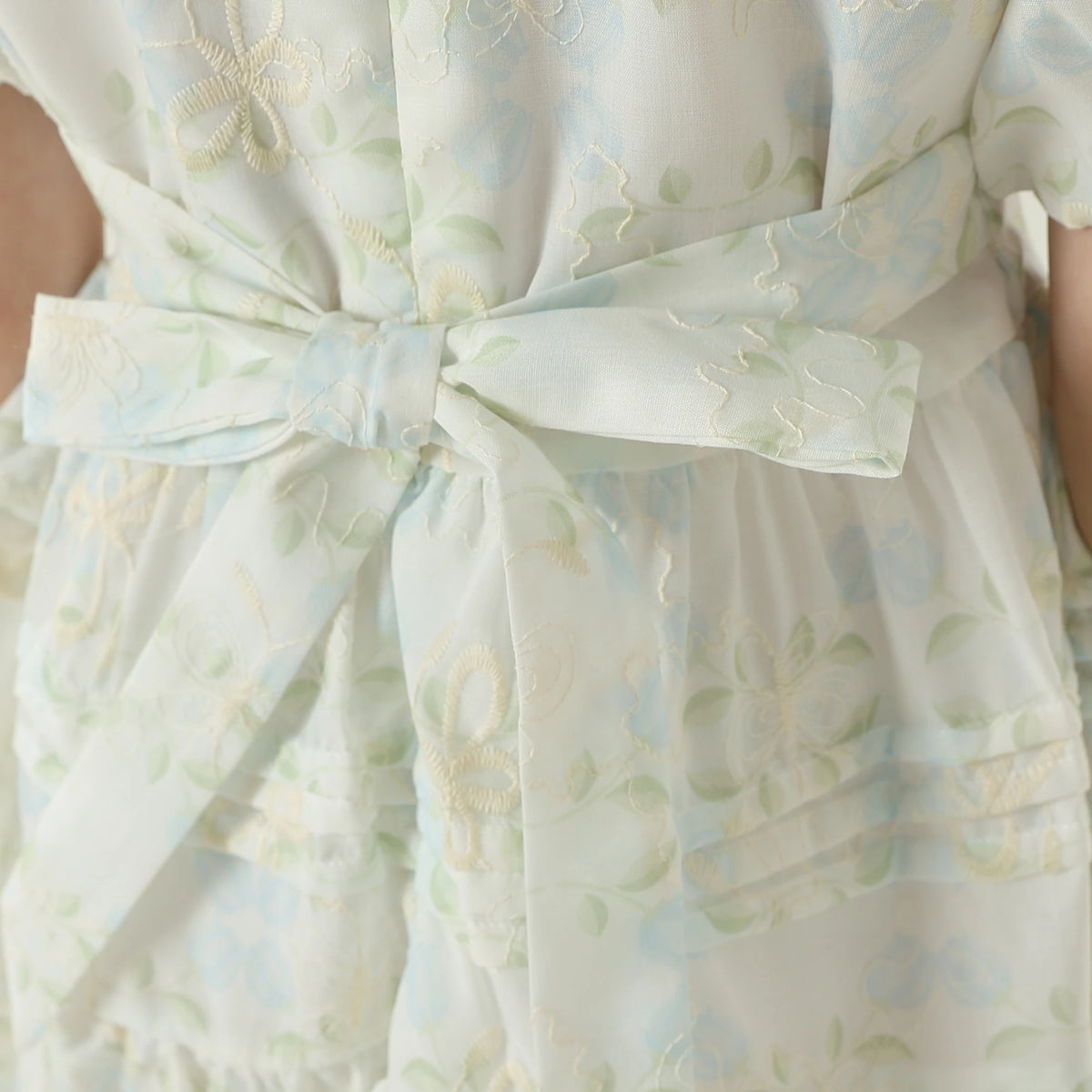 فستان كاجوال بنمط الزهور للبنات