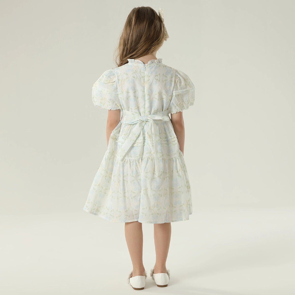 فستان كاجوال بنمط الزهور للبنات