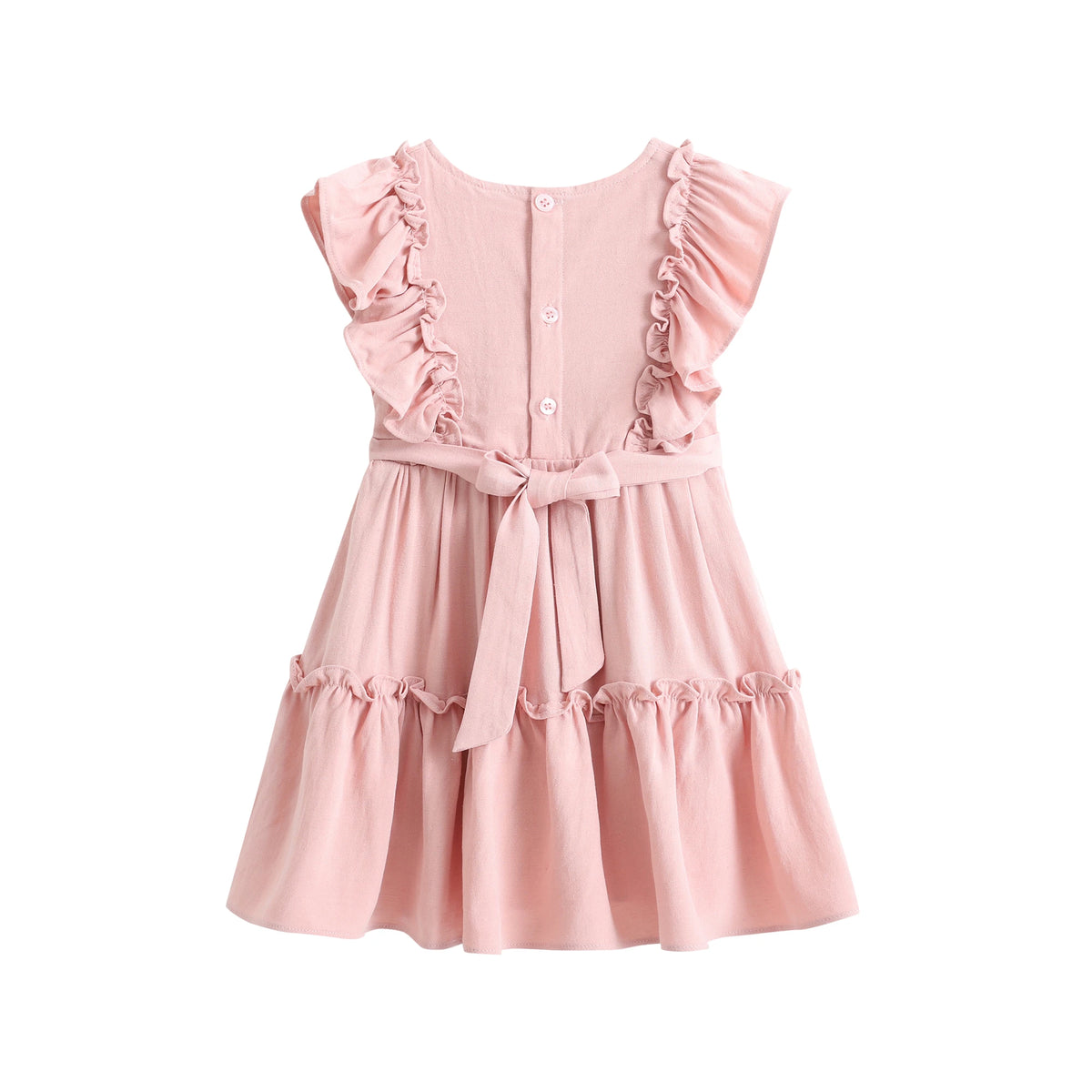 فستان بنمط الزهور للمواليد البنات