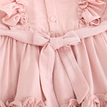 فستان بنمط الزهور للمواليد البنات