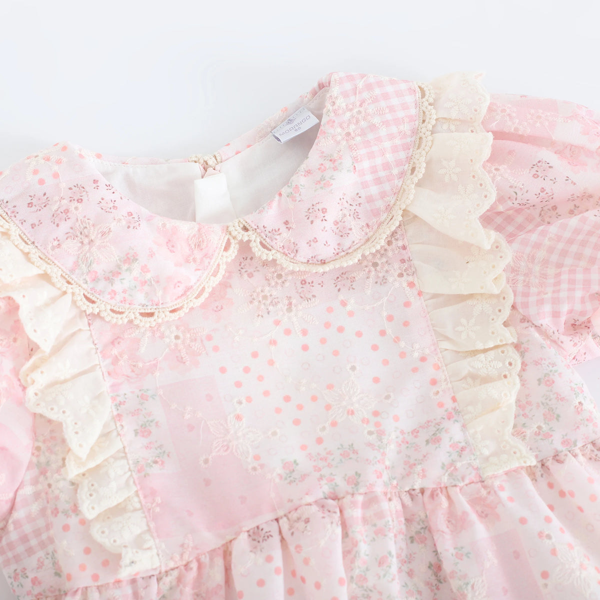 فستان بنمط الزهور للمواليد البنات