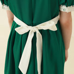 Color-Blocked Dress For Girls