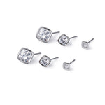 Free Silver Earring Set for Women Image