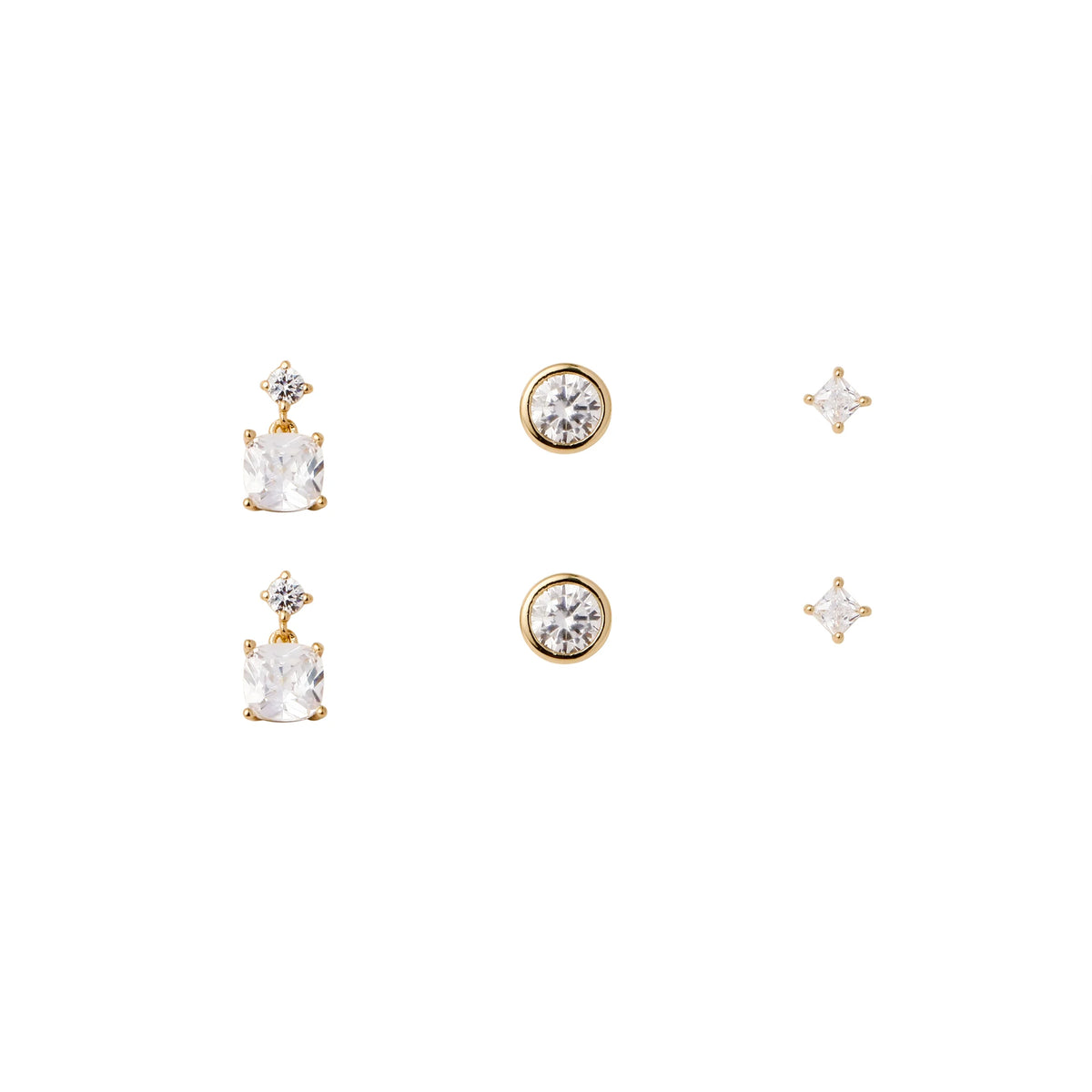 Free Gold Earring Set for Women Image