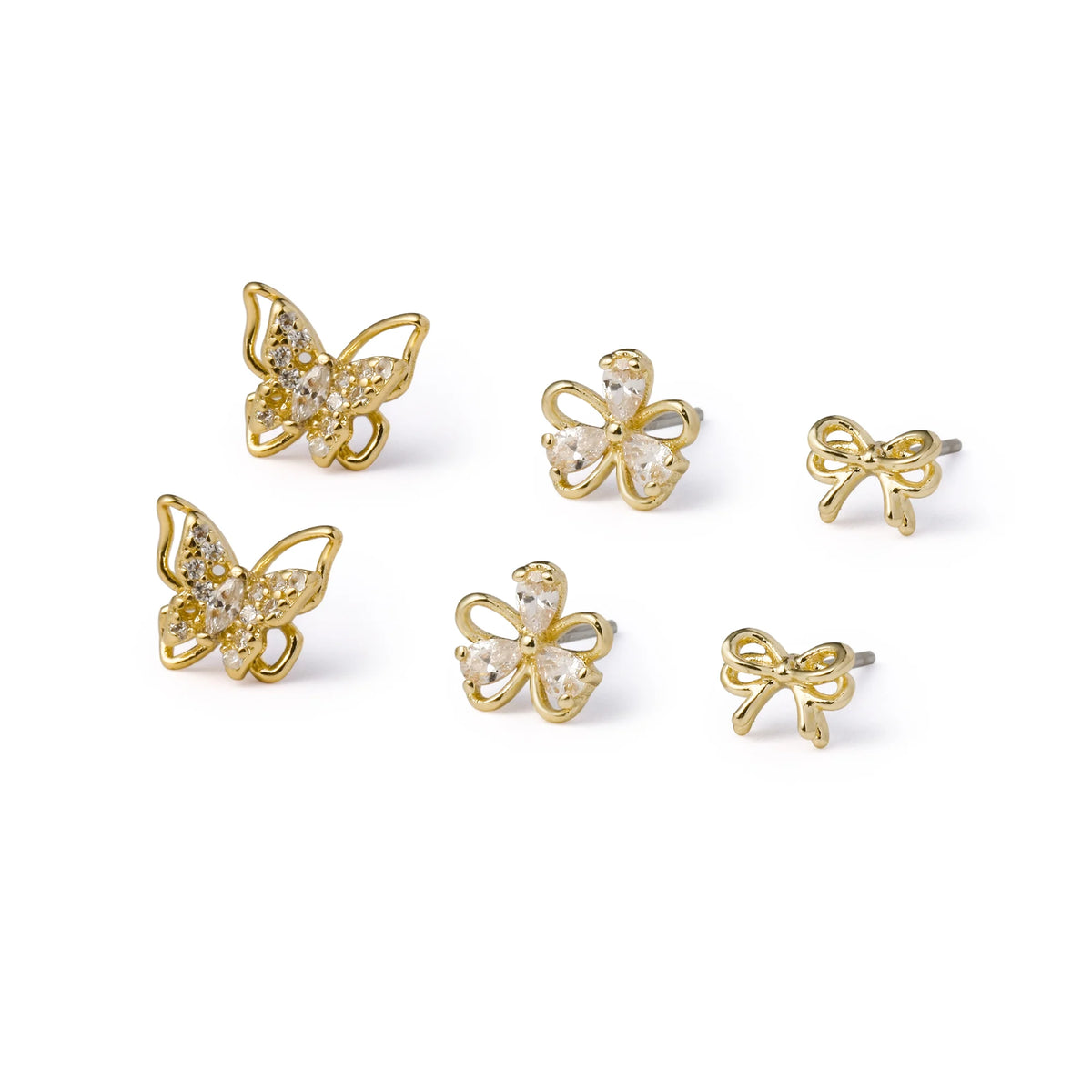 Free Gold Earring Set for Women Image