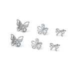 Free Silver Earring Set for Women Image