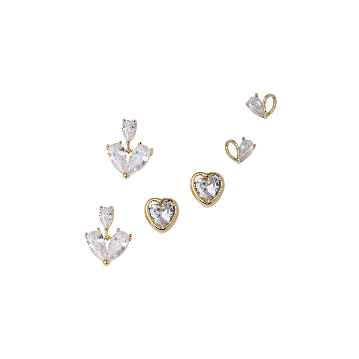Free Gold Earring Set for Women Image
