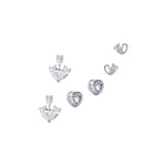 Free Silver Earring Set for Women Image