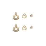 Free Gold Earrings Set for Women Image