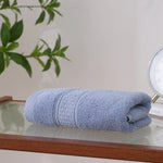 Free Grey Blue Face Towel for Unisex Image
