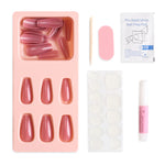 Free Pink 2 Fake Nails for Women Image