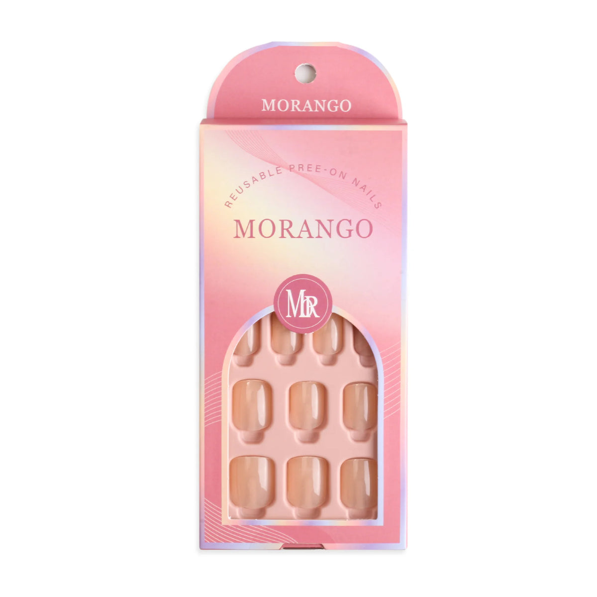 Free Champagne Fake Nails for Women Image