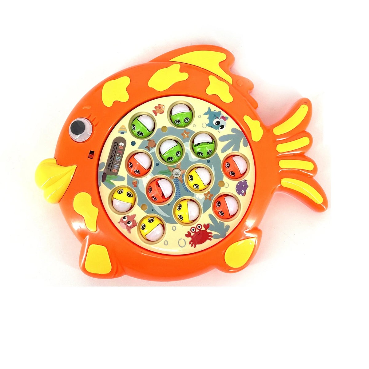 1-3Y Orange Fishing Game for Unisex Image