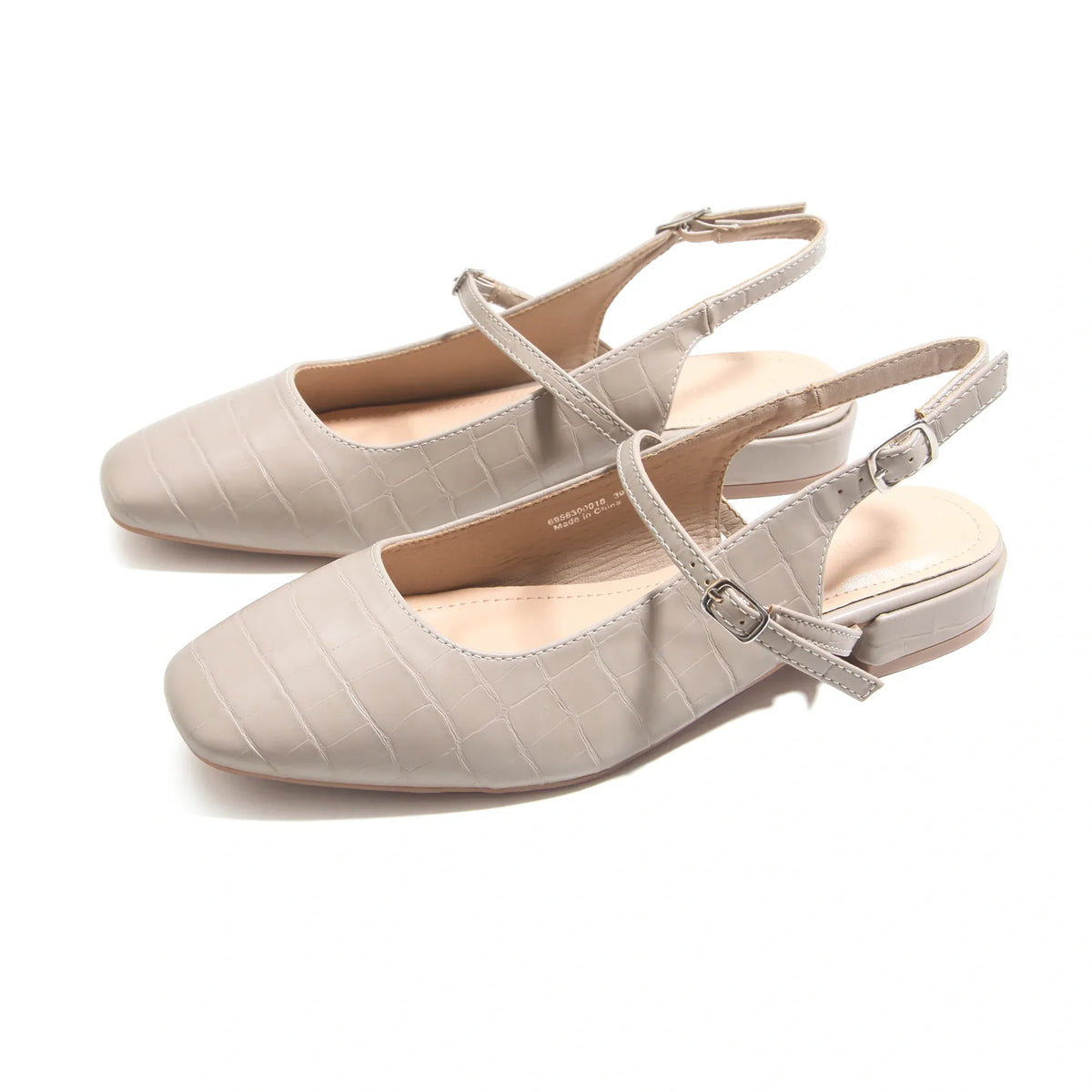 Beige Casual Flat Shoes for Women Image
