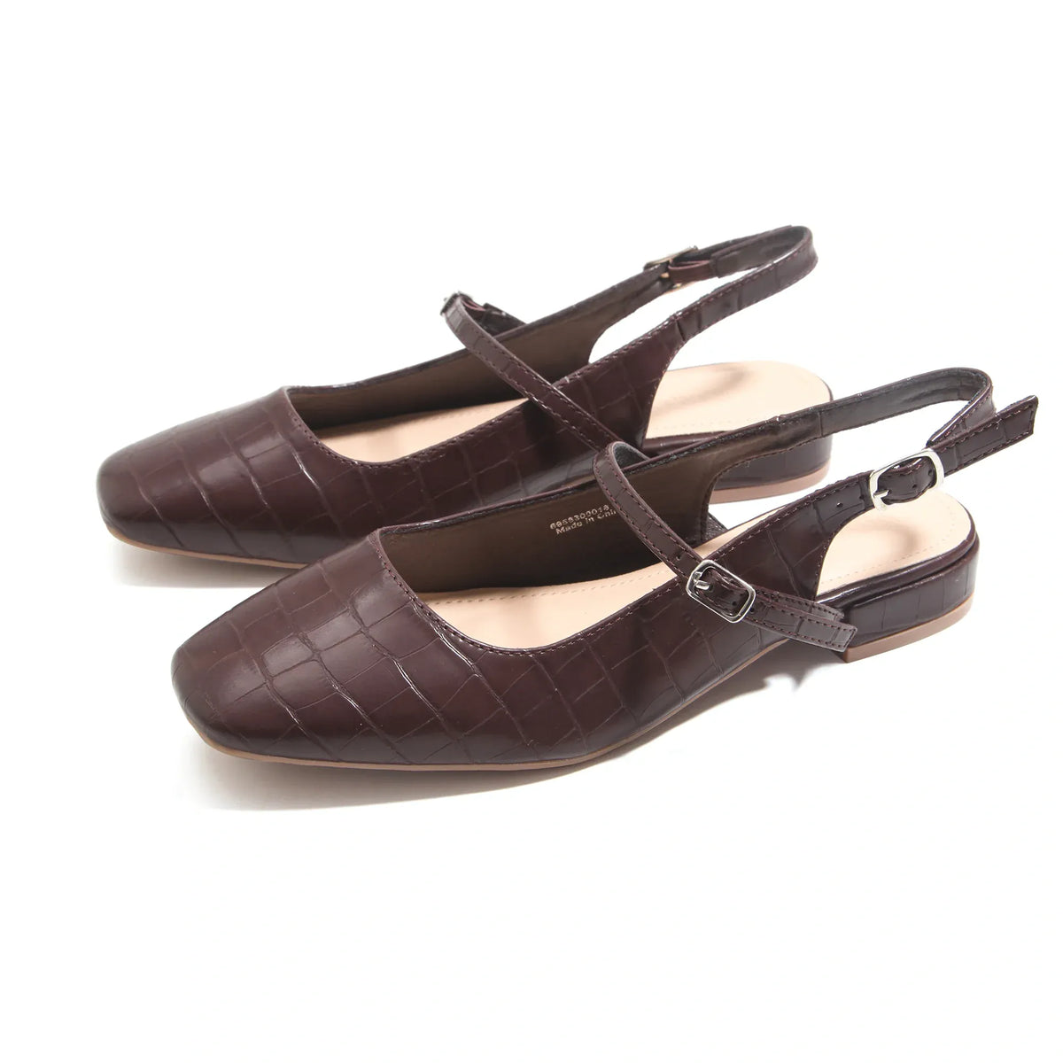 Coffee Casual Flat Shoes for Women Image