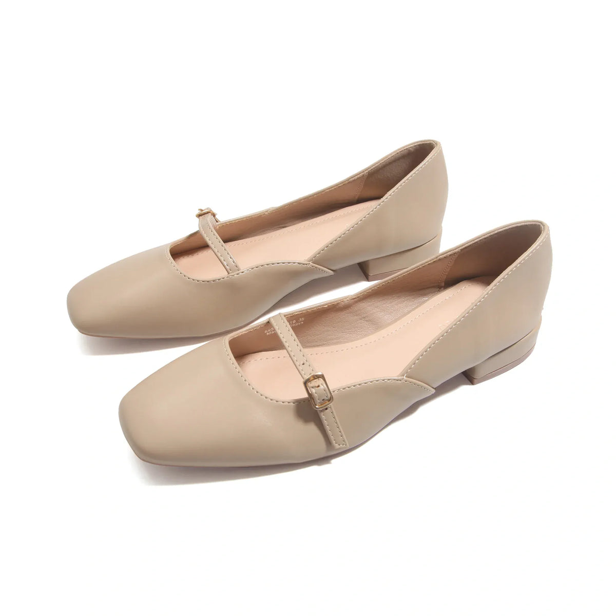 Khaki Casual Flat Shoes for Women Image