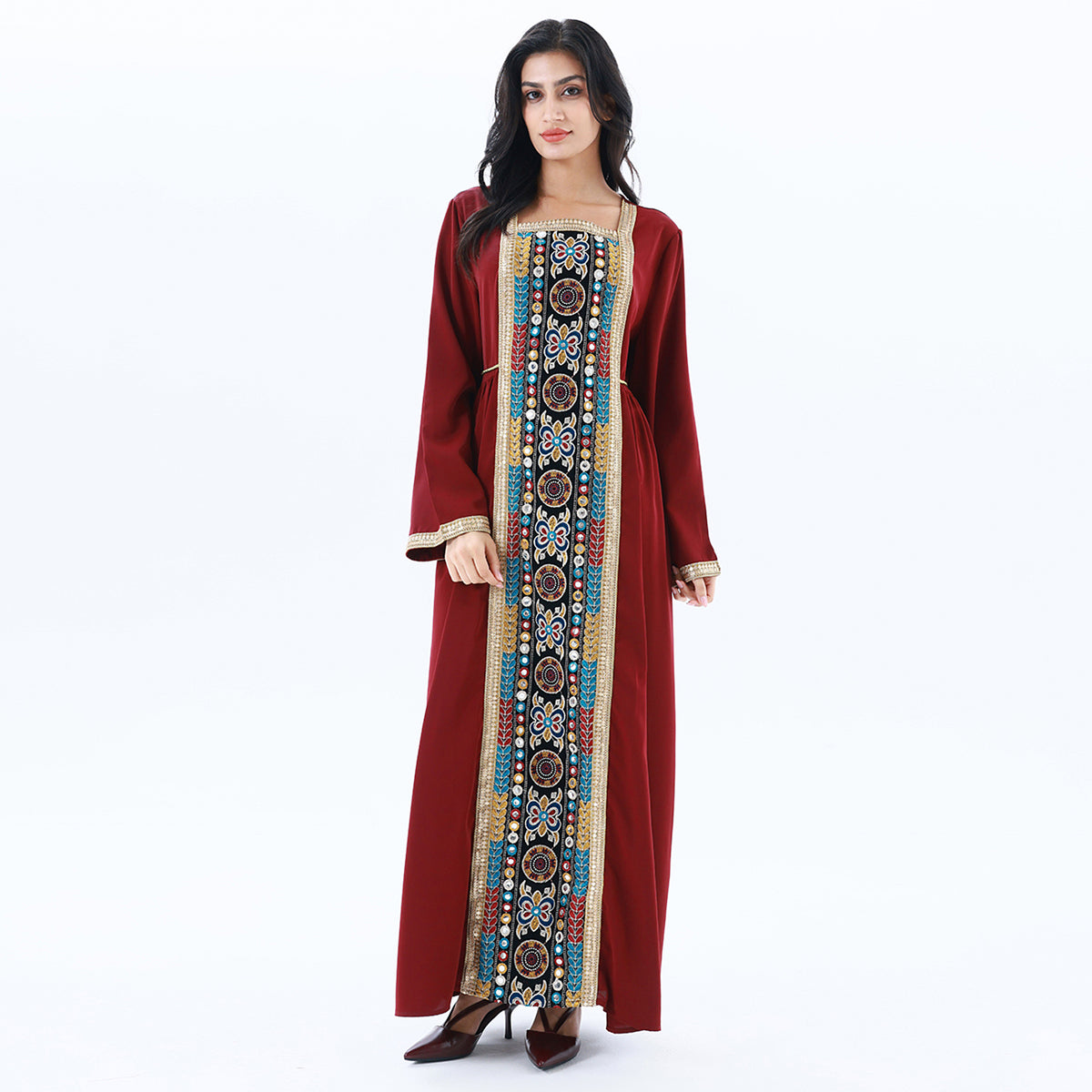 Arabic Embroidery Galabia for Women