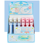 Free Multicolor 02 Gel Pen With Stamp Image