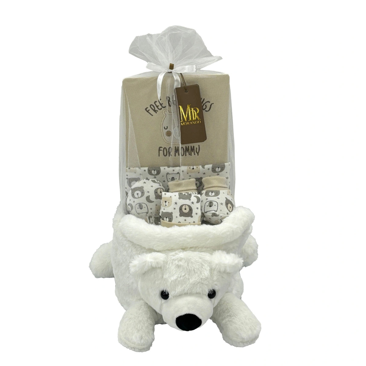 56 | 0-3M Beige 56 | 0-3M,Long:51cm-Short:36cm,Long:48cm -Short:42cm,Long:23cmShort:8cm,Long:48cmShort:42cm,Long:20cm,Long:57cm-Short:44cm Pajamas Gift Set-6pc for Baby Boy Image