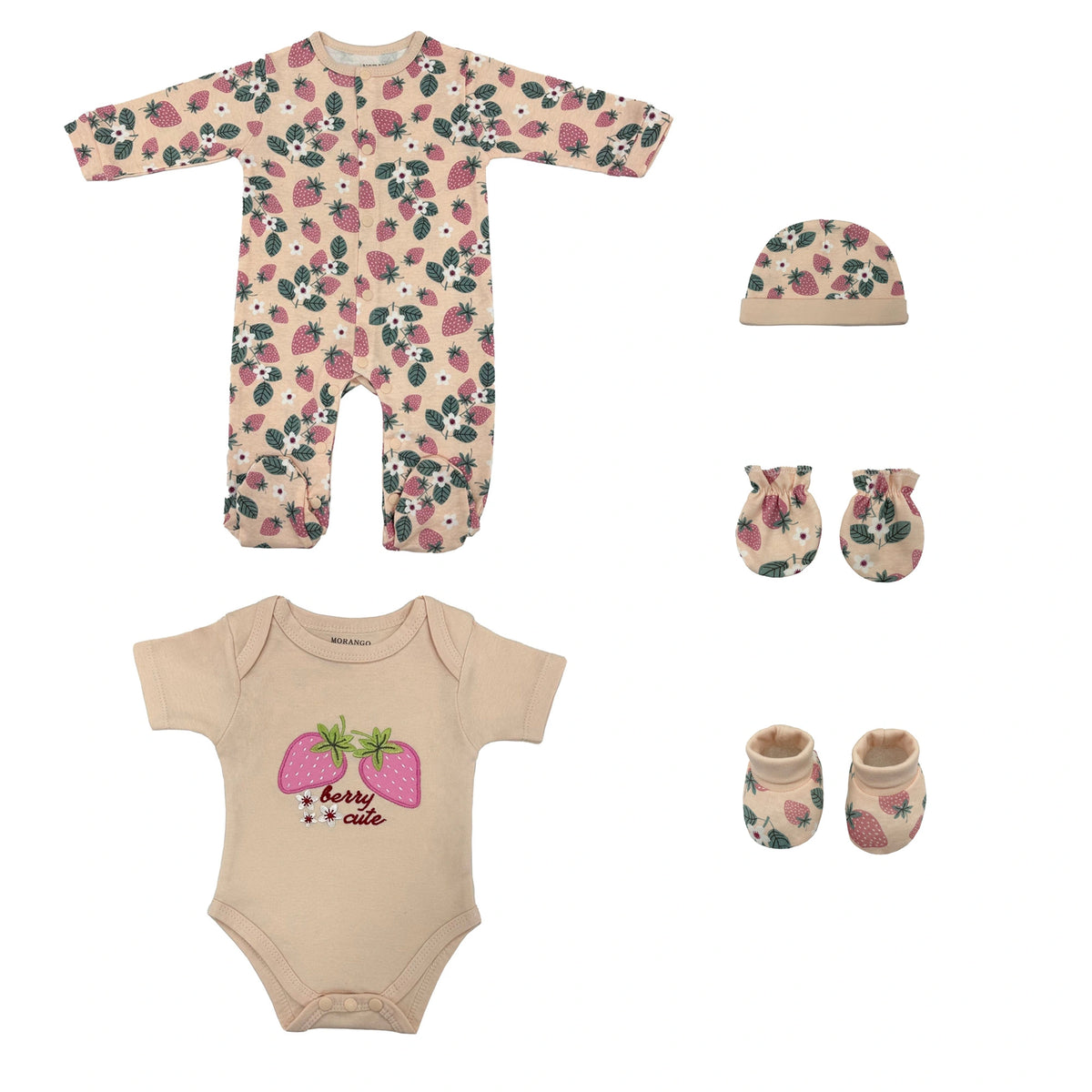 Pajamas Gift Set-6pc for Baby Girl Image