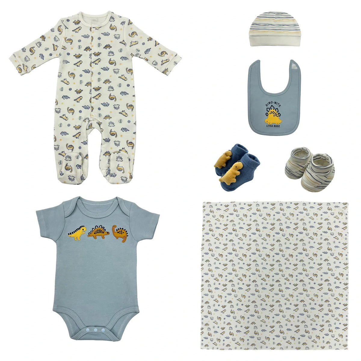 Pajamas Gift Set-8pc for Baby Boy Image