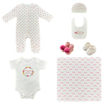 Pajamas Gift Set-8pc for Baby Girl Image