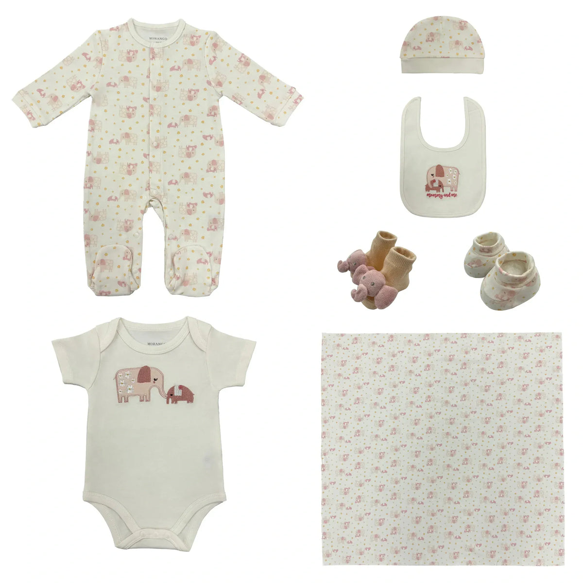 Pajamas Gift Set-8pc for Baby Girl Image
