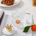 500ml White 2 Glass Cup 500ml Image