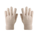 6-10Y Beige Gloves for Boys Image