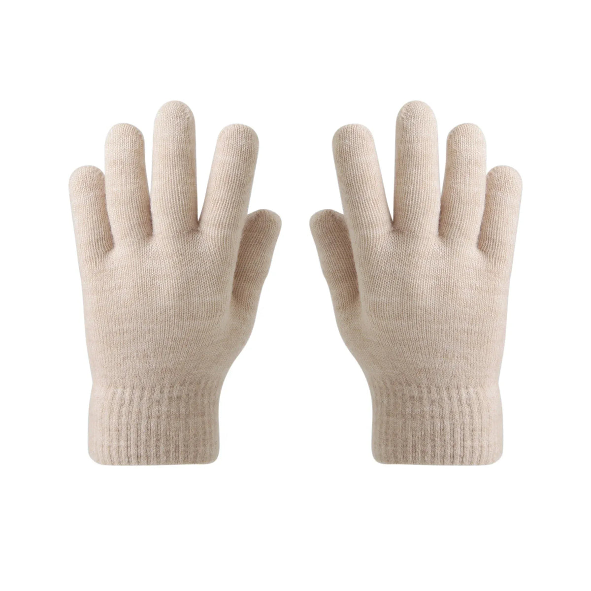 6-10Y Beige Gloves for Boy Image