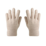 6-10Y Beige Gloves for Boy Image