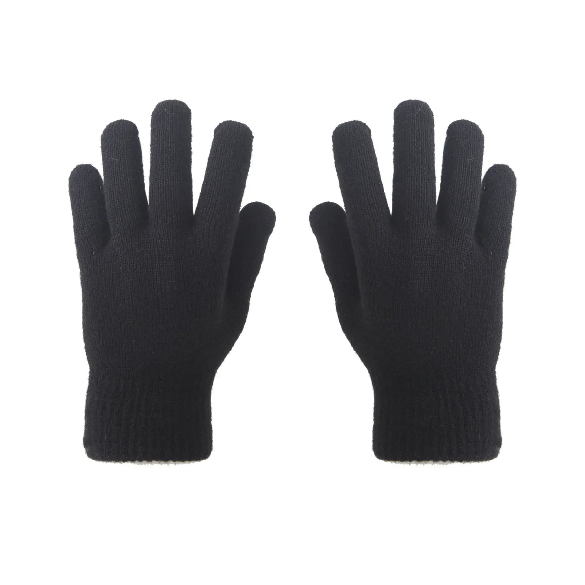 6-10Y Black Gloves for Boy Image