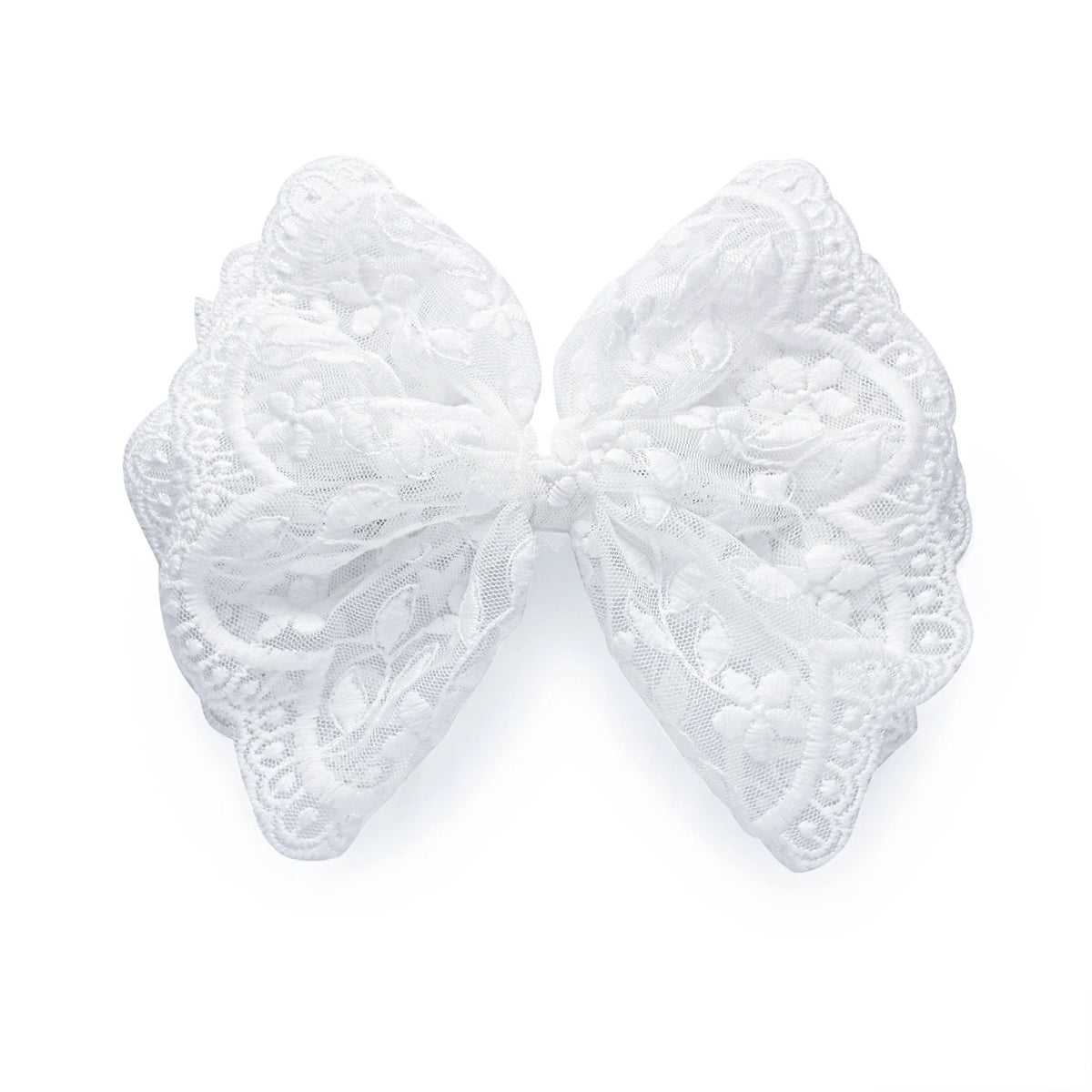 Free White Hair Clip for Girls Image