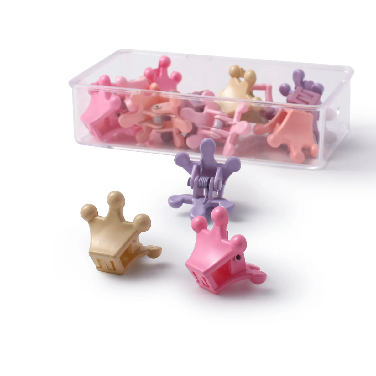 Free Pink Purple Hair Clips for Girls Image