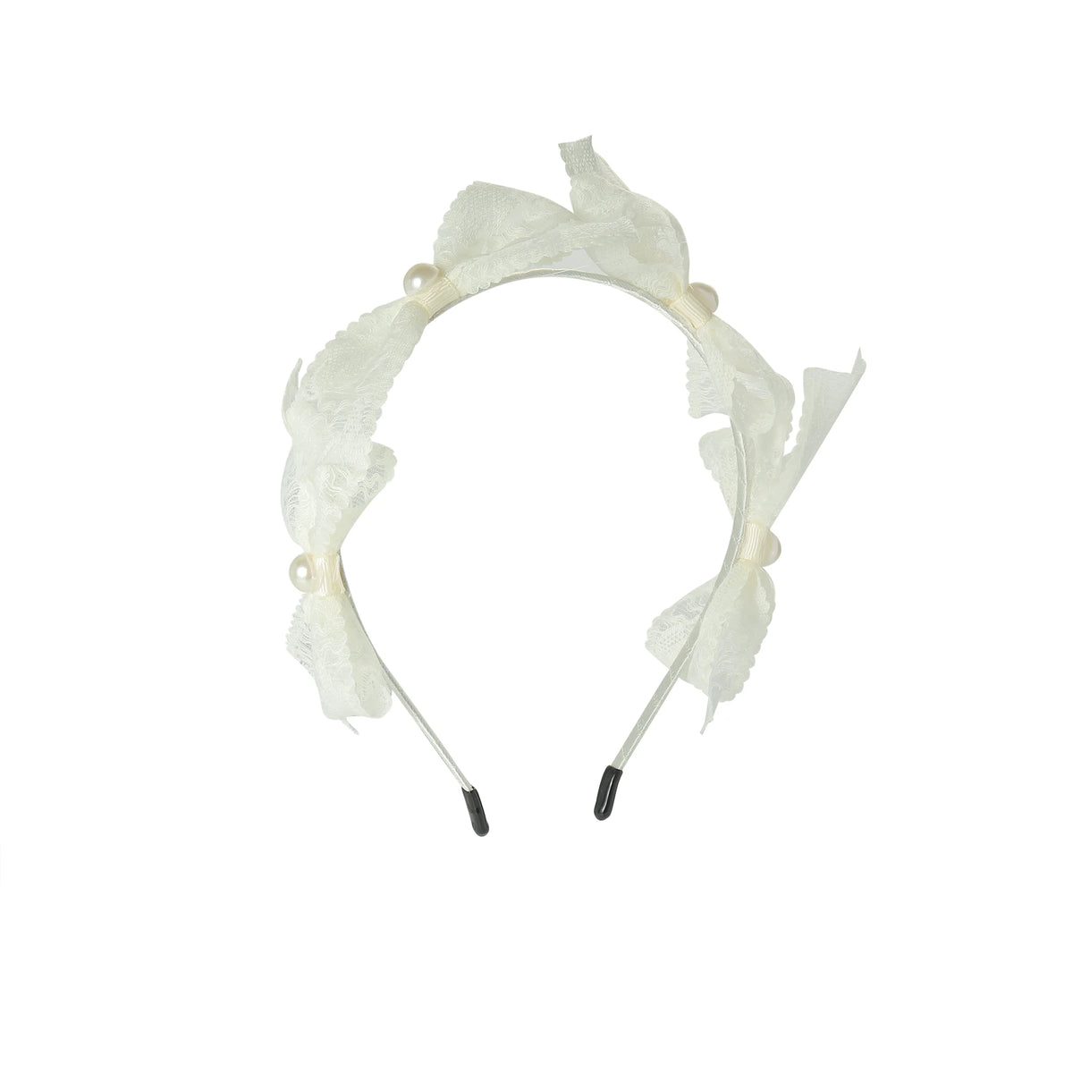 Free Off White Hair Hoop for Girls Image